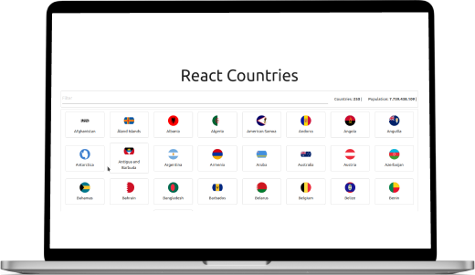 Projeto React Countries